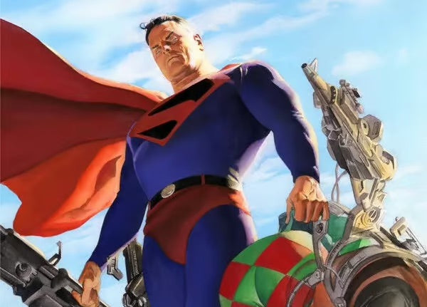 KC Superman Fine Art Print SIGNED